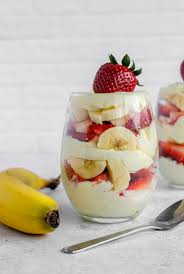 Strawberry Banana Pudding